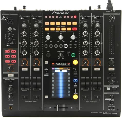 Pioneer DJ DJM-2000nexus 4-channel Linkable DJ Mixer | Sweetwater