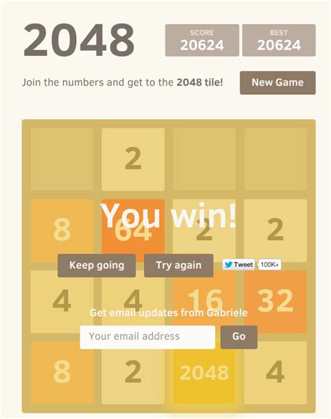 What is Your 2048 High Score? | DomainInvesting.com