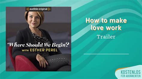 Trailer: Where should we begin? With Esther Perel | Audible Original Podcast - YouTube