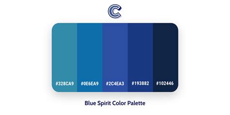 Colorpoint - Beautiful Color Palettes - Blue Spirit Color Palette