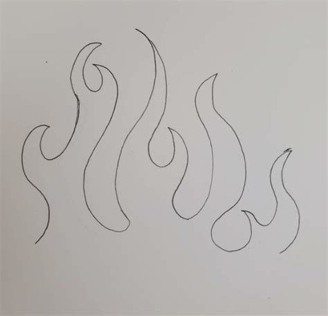 How to Draw Flames - Step by Step with Pictures - Art by Ro