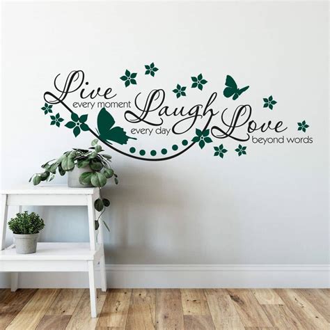 Live every Moment… 2 (2-colours) Wall sticker | wall-art.com