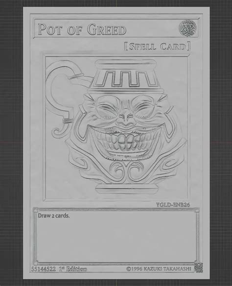 pot of greed - yugioh | 3D models download | Creality Cloud