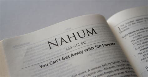 Nahum - Bible Book Chapters and Summary - New International Version