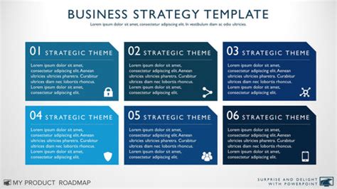 Business Strategy Template &VerticalSeparator; My Product Roadmap