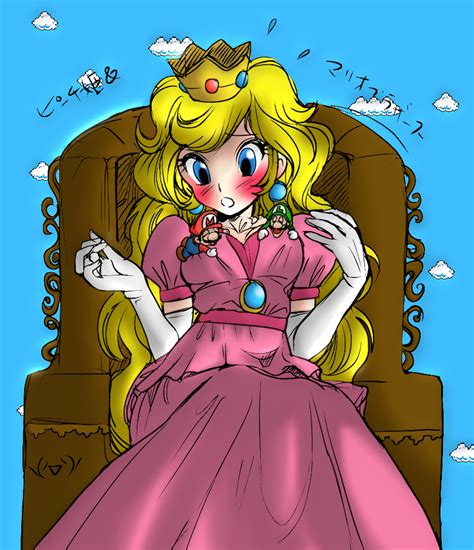 Princess Peach Hot Fan Art | teru s princess peach by almightysponge ...