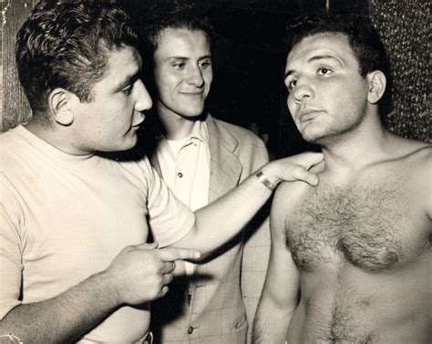 LAMOTTA, JAKE & BROTHER JOEY LAMOTTA WIRE PHOTO (CIRCA 1940'S) – JO ...