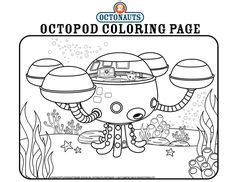 21 Coloring Sheets ideas | coloring sheets, octonauts, octonauts birthday