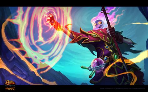 ArtStation - Skeleton Mage