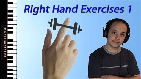 Playing Right Hand Exercises 1 - Learn How to Play Piano 7 - Lessons and Tutorials for Beginners ...