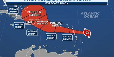 Tropical Storm Fiona forms in Atlantic, expected to move toward ...