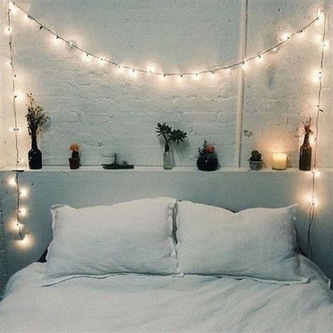 Fairy lights in bedrooms | Bedrooms V Lights – Around the bed head. Classic and simple to ...