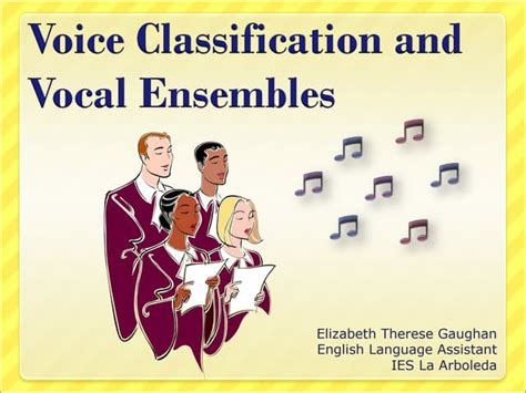 Voice Classification And Vocal Ensembles | PPT