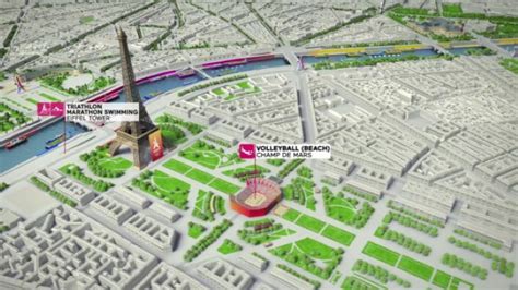 Paris 2024 Map