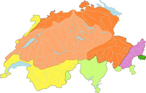 Download Switzerland Topographic Map Color Coded | Wallpapers.com