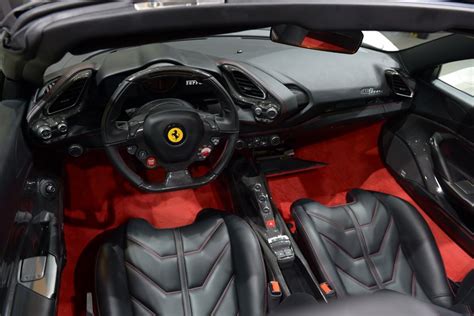 Ferrari 488 Spider Interior Photos | CarBuzz