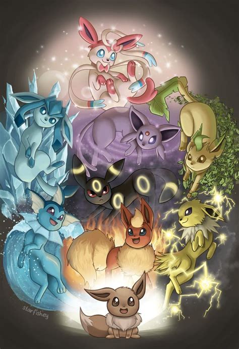 Starfishey's Art Blog : Photo | Cute pokemon wallpaper, Pokemon eeveelutions, Pokemon eevee