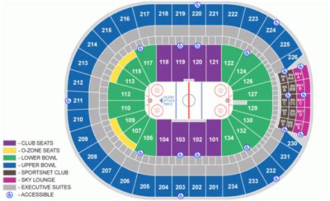 New Oilers Arena Seating Chart: A Visual Reference of Charts | Chart Master