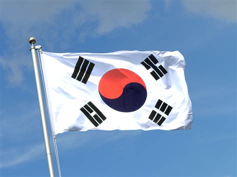 Südkorea Flagge kaufen - 90 x 150 cm - FlaggenPlatz Online Shop