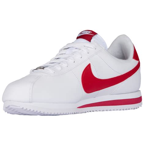 Nike Cortez - Men's - Running - Shoes - White/Gym Red