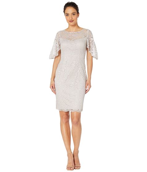 Adrianna Papell Flutter Sleeve Dress | donyaye-trade.com