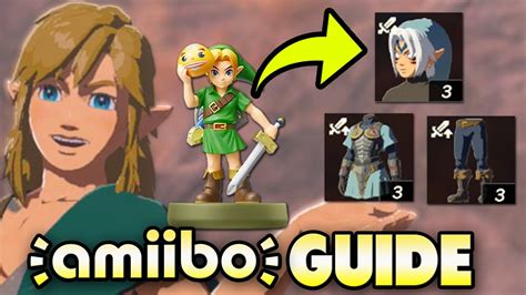 EXCLUSIVE AMIIBO DROPS! All amiibo Rewards in Tears of the Kingdom ...