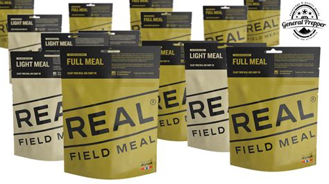 Real Field Meal 5 Days Ration - The General Prepper