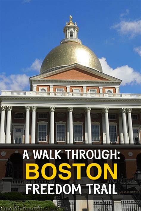 A Walk Through History: The Boston Freedom Trail