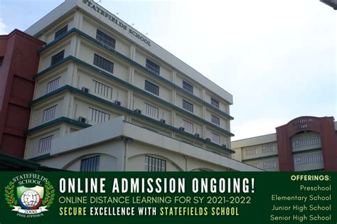 Statefields School Bacoor Cavite – Excellence Through Multiple Intelligences, Positive Values ...