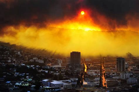 Fire in Valparaiso, Chile - Mirror Online