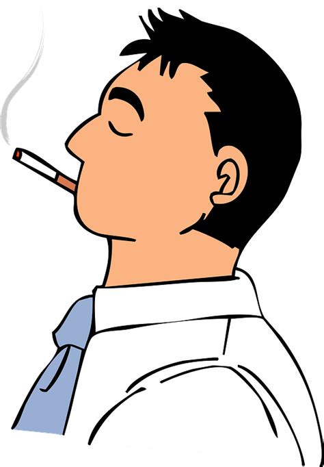 Businessman is Smoking clipart. Free download transparent .PNG | Creazilla