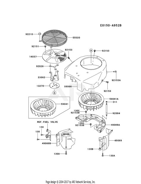 Lawn Mower Kawasaki Engine Parts Diagrams Fh580v Kawasaki En