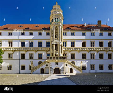 Hartenfels Castle, Torgau, Germany Stock Photo - Alamy