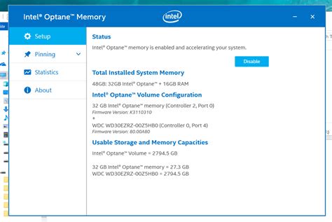 Solved: May I know how to setup the module for Optane Memory in RST ...