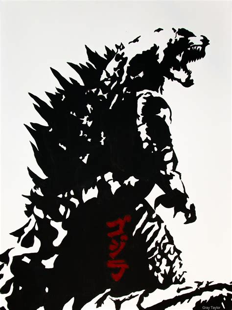 godzilla silhouette - Google Search | Fiesta de godzilla, Godzilla, Arte gráfico