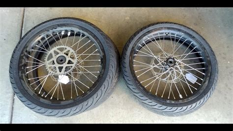 Sur Ron Light Bee Supermoto Michelin Pilot Street Tires Part 2 - Overview - YouTube