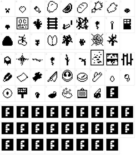 Minecraft 1.0 Font Download