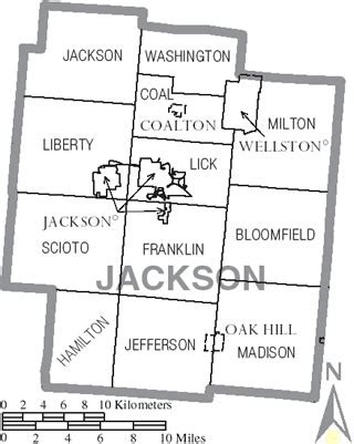 Jackson County Ohio Map - Cicely Bridgette