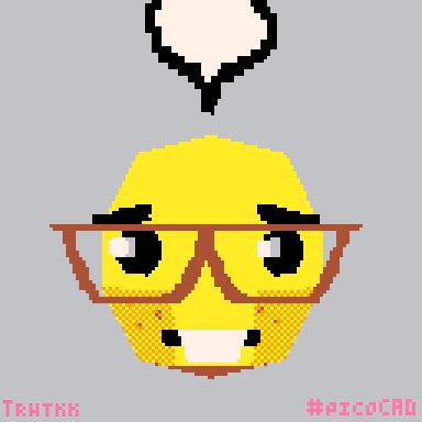 Nerd emoji : r/AnimatedPixelArt