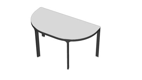 IKEA BEKANT half-round table | 3D Warehouse