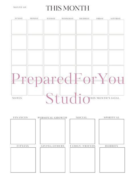 Minimalistic 2024 Daily Weekly Monthly Planner Package, Clean Organized 3 Page Goal Planner ...