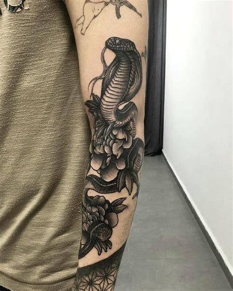 King Cobra Tattoo Sleeve