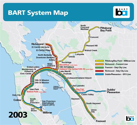 To learn the story of BART, look to its system maps | Bay Area Rapid Transit