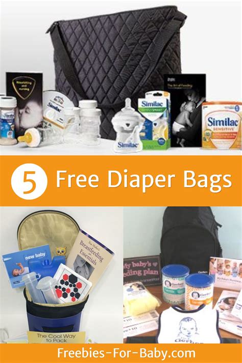 9 FREE Diaper Bags Filled with Free Baby Samples | Free diaper bags ...