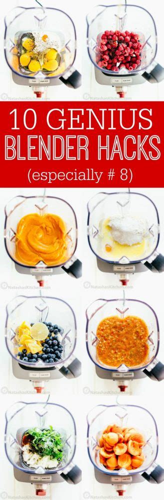 10 Genius Blender Recipes and Blender Hacks - NatashasKitchen.com