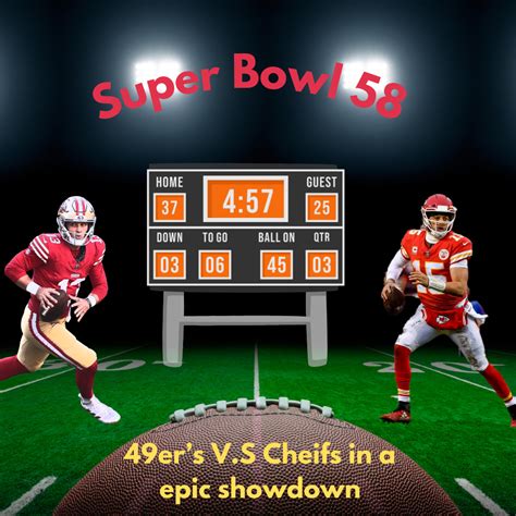 Super Bowl 58: An Epic Showdown between the Kansas City chiefs and San ...