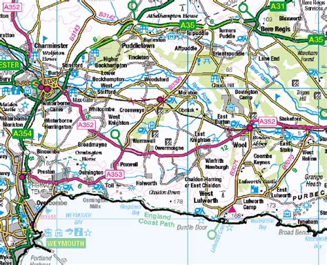 Dorset County Map (2021) – Map Logic