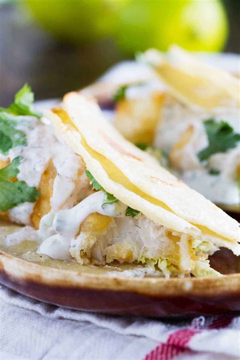 Fried Fish Tacos - Taste and Tell