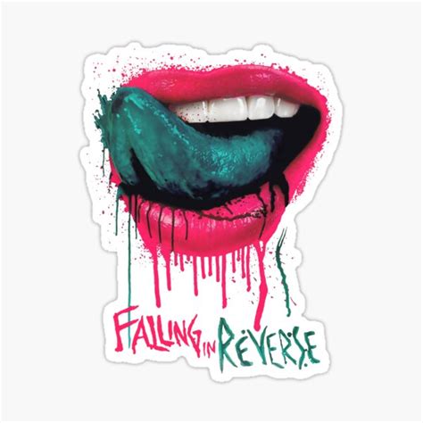 "Falling In Reverse " Sticker for Sale by KSLabShop | Redbubble