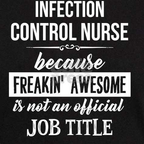 Infection Control Nurse Dark T-Shirt Infection Control Nurse T-Shirt by TeeDino - CafePress